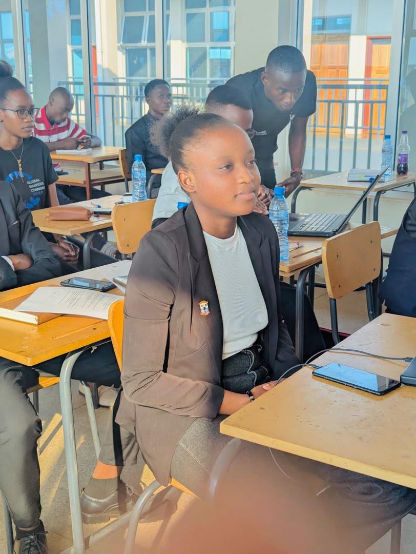 A Youth Na Power training session in a sunlit classroom